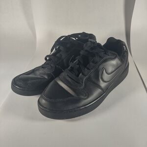 Nike Men's Black Air Force Ones Size 8